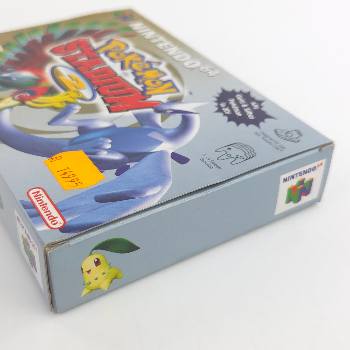 Nintendo 64 Spiel Pokemon Stadium 2 N64 OVP CIB PAL NOE