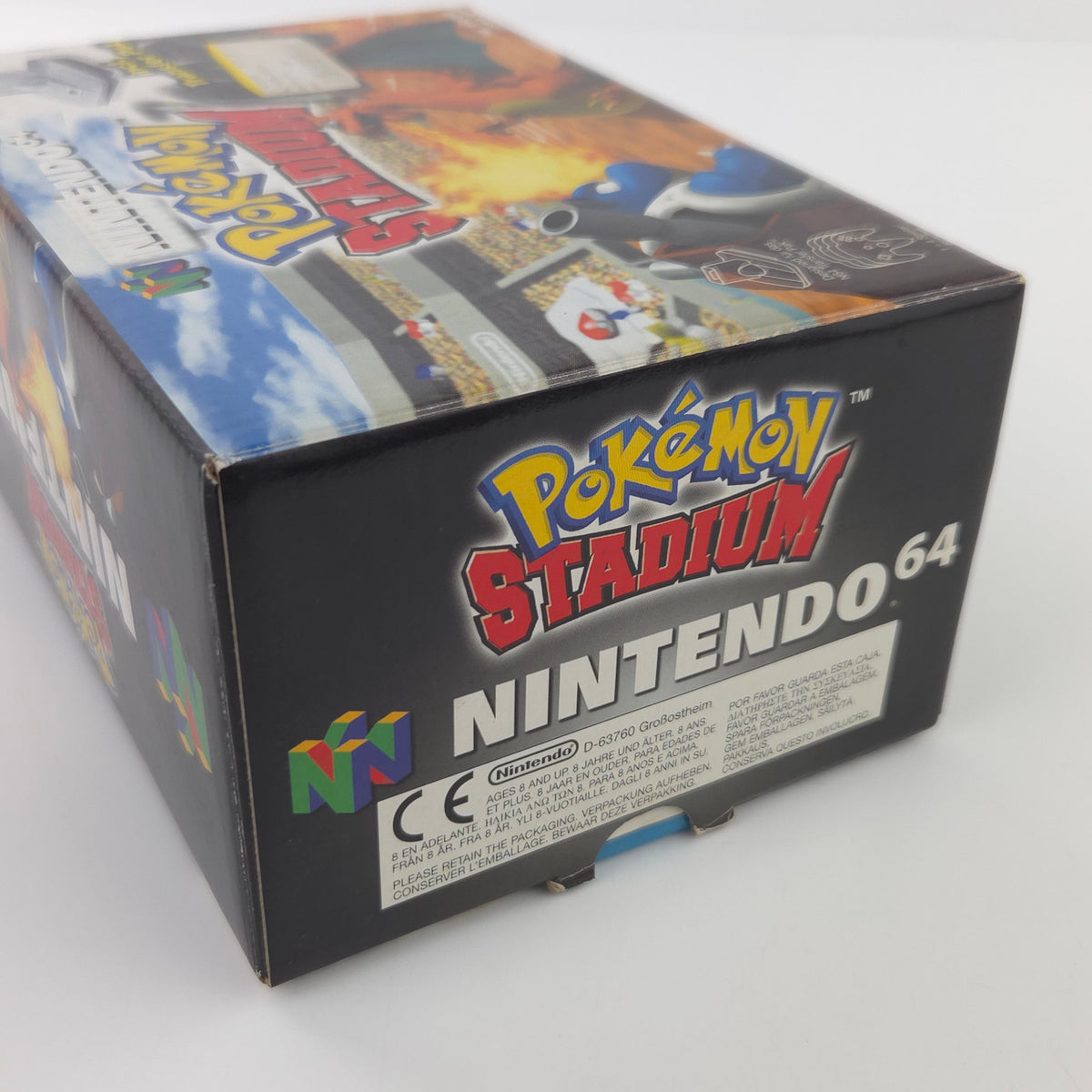 Nintendo 64 Spiel Pokemon Stadium N64 Modul Anleitung OVP