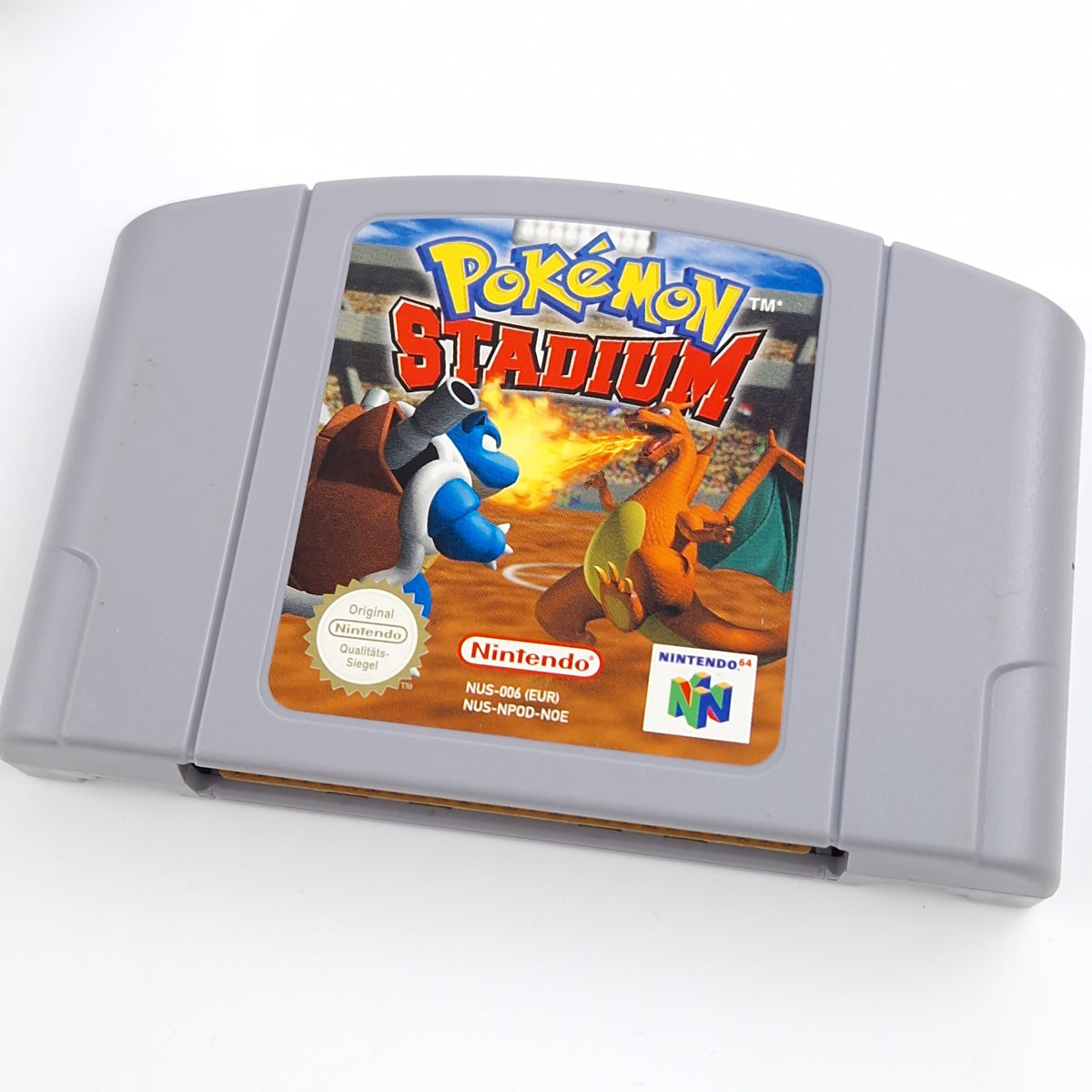 Nintendo 64 Spiel – Pokemon Stadium + Transfer Pak (OVP)