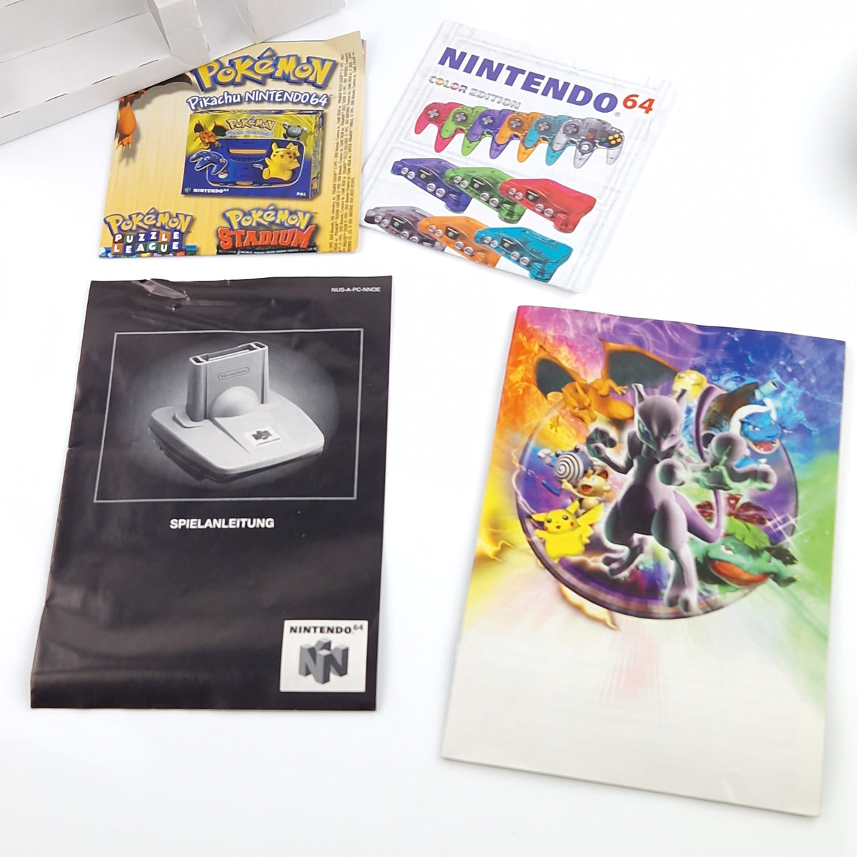 Nintendo 64 Spiel – Pokemon Stadium + Transfer Pak (OVP)