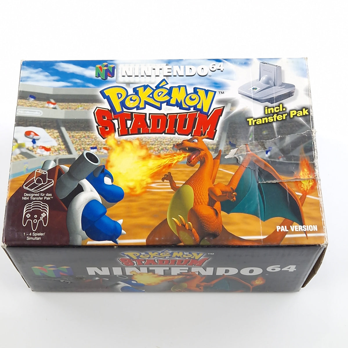 Nintendo 64 Spiel – Pokemon Stadium + Transfer Pak (OVP)