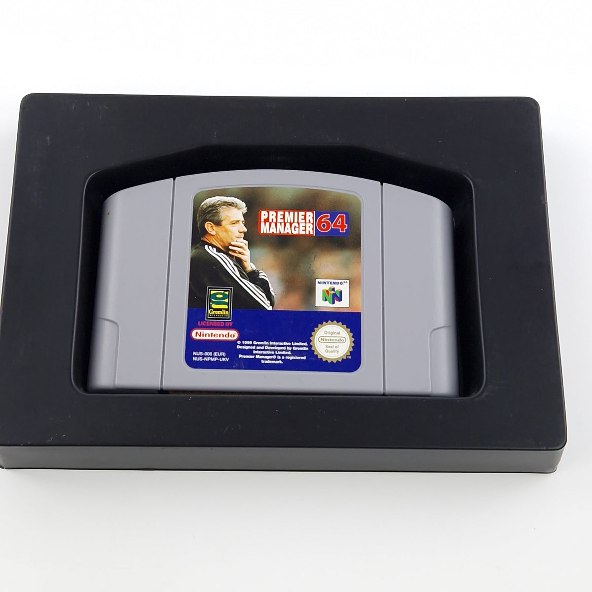 Nintendo 64 Spiel – Premier Manager 64 (OVP PAL N64)