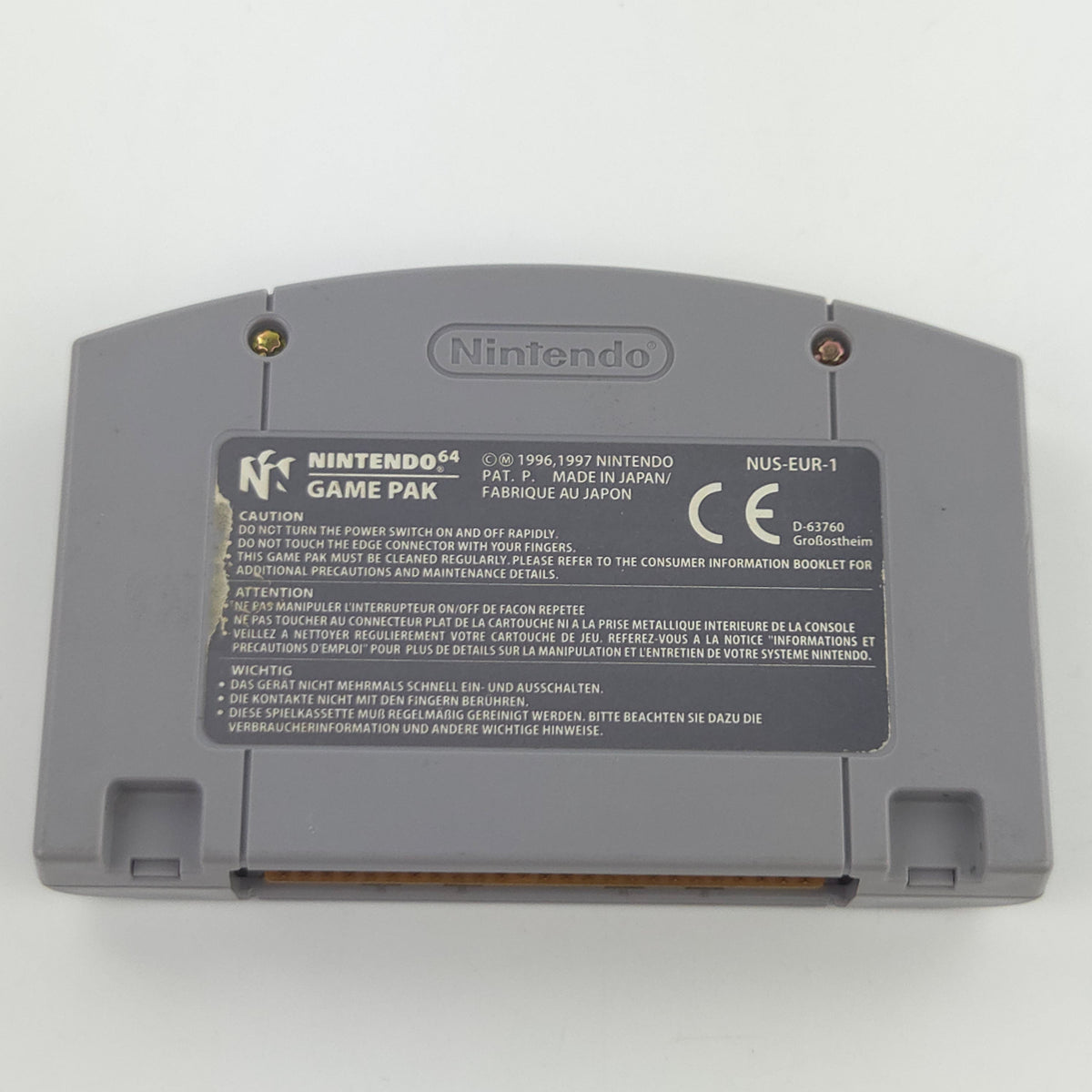 Nintendo 64 Spiel Quake 2 PAL EUR gebraucht