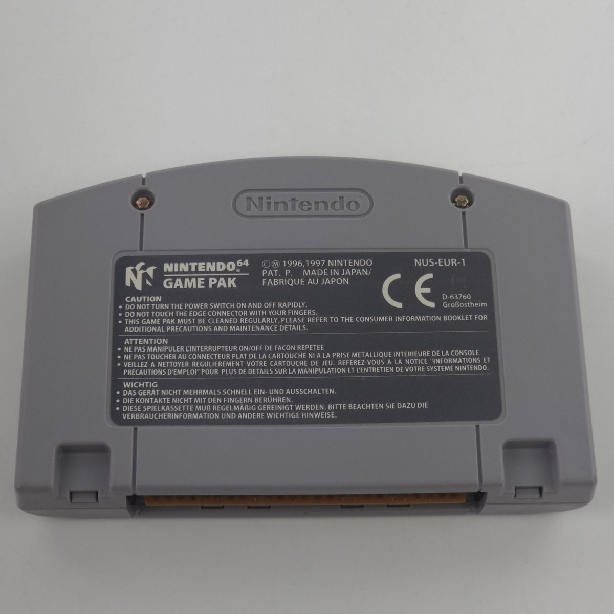Nintendo 64 Spiel Rakugakids Modul PAL EUR