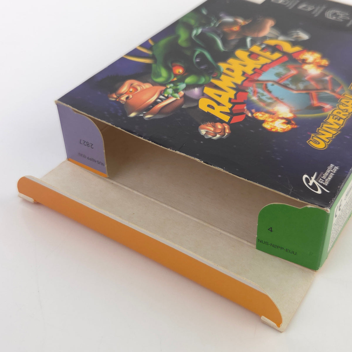 Nintendo 64 Spiel Rampage 2 Universal Tour N64 OVP CIB