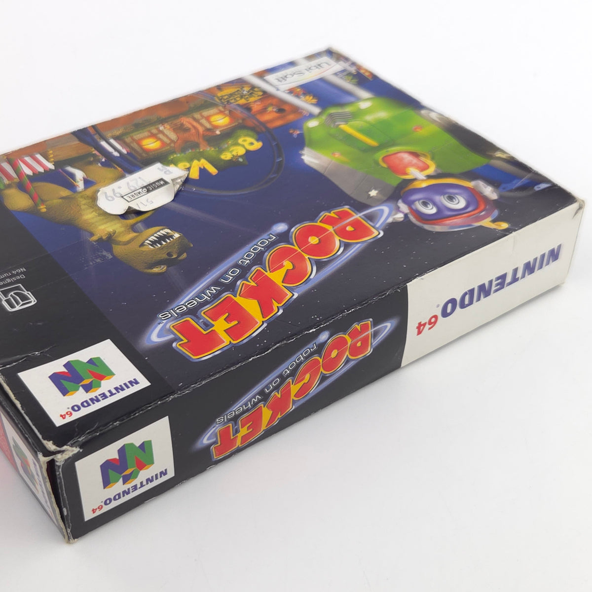Nintendo 64 Spiel Rocket Robot on Wheels N64 OVP PAL EUR