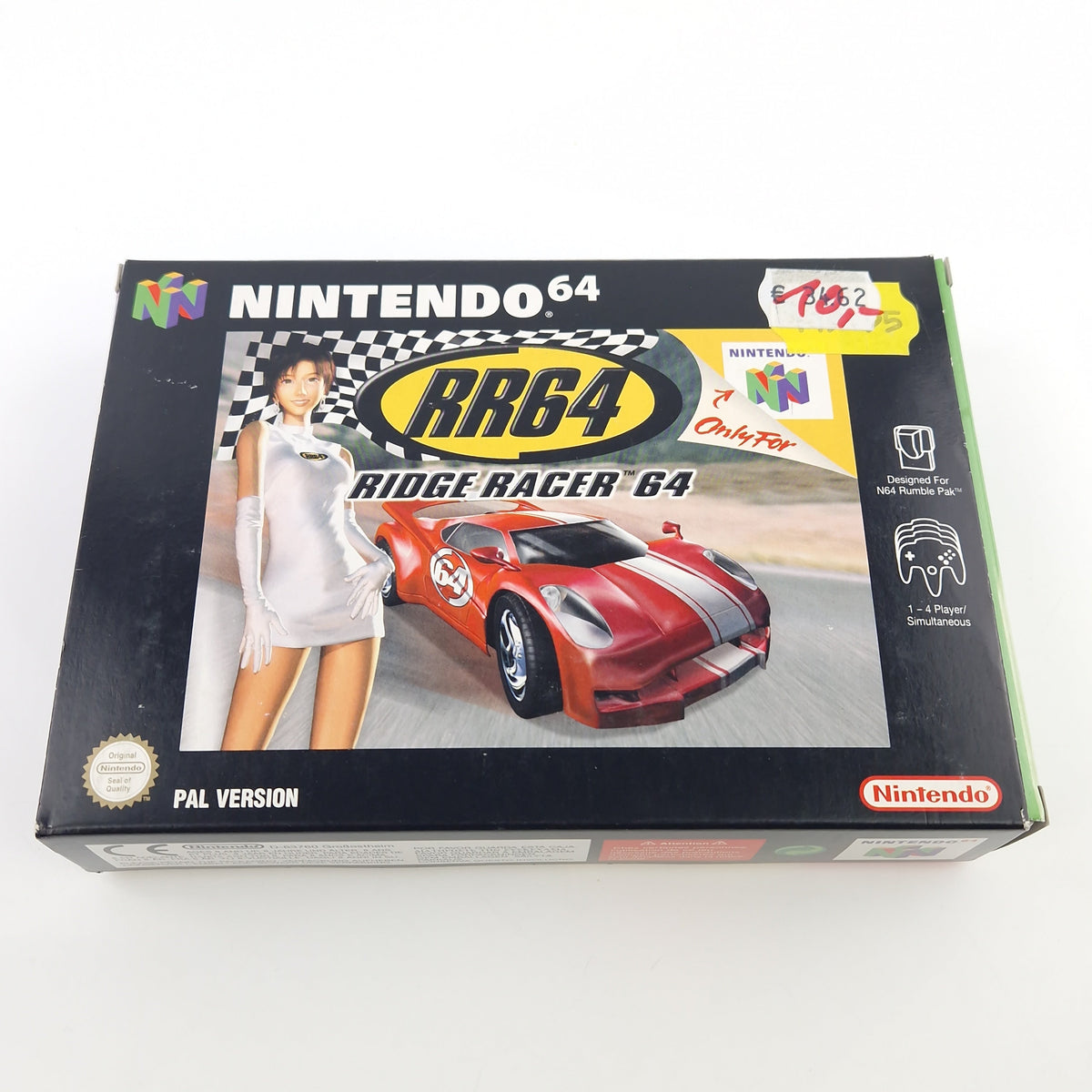 Nintendo 64 Spiel – RR64 Ridge Racer 64 CIB PAL OVP