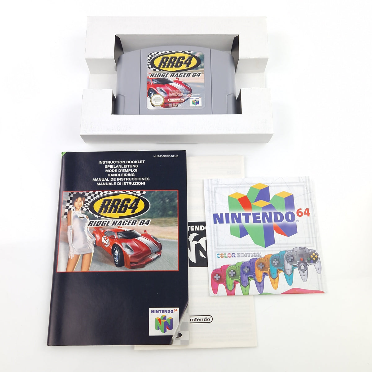 Nintendo 64 Spiel – RR64 Ridge Racer 64 CIB PAL OVP