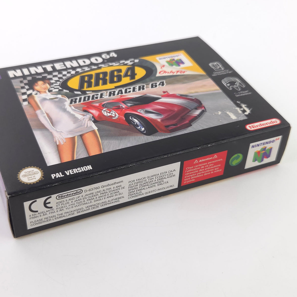 Nintendo 64 Spiel Ridge Racer CIB OVP