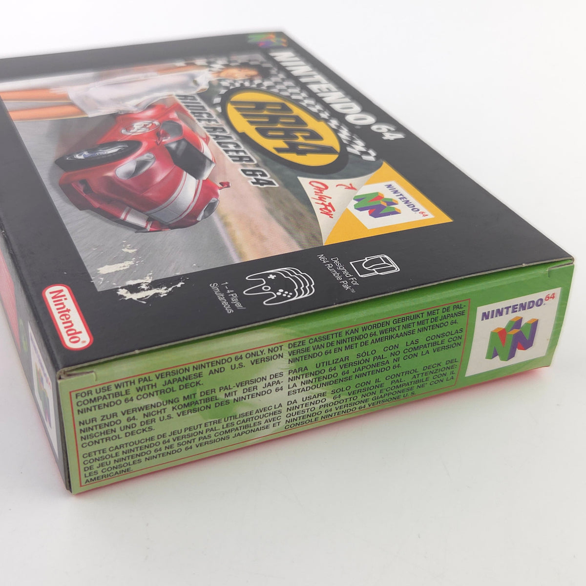 Nintendo 64 Spiel Ridge Racer CIB OVP