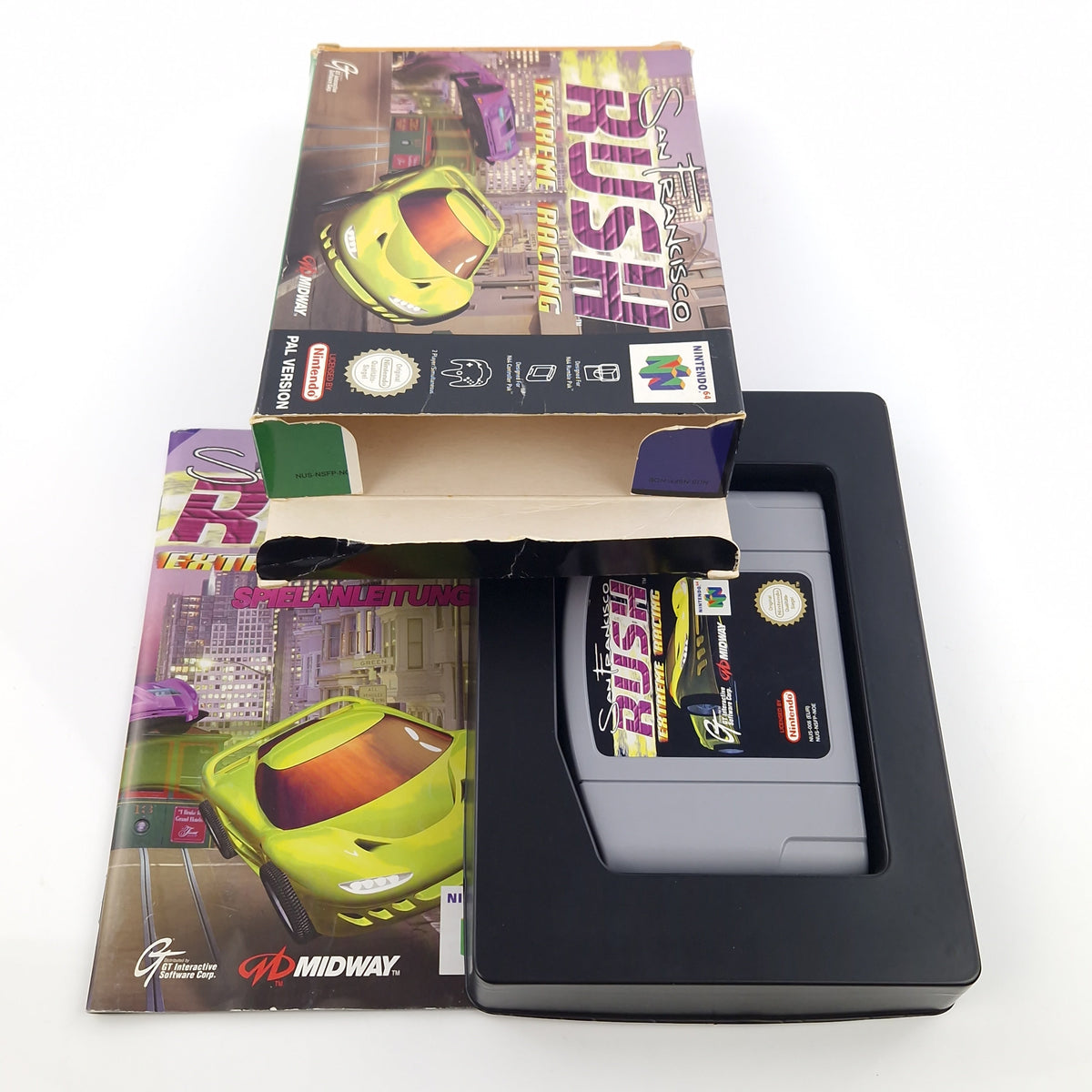 Nintendo 64 Spiel – San Francisco Rush Extreme Racing OVP