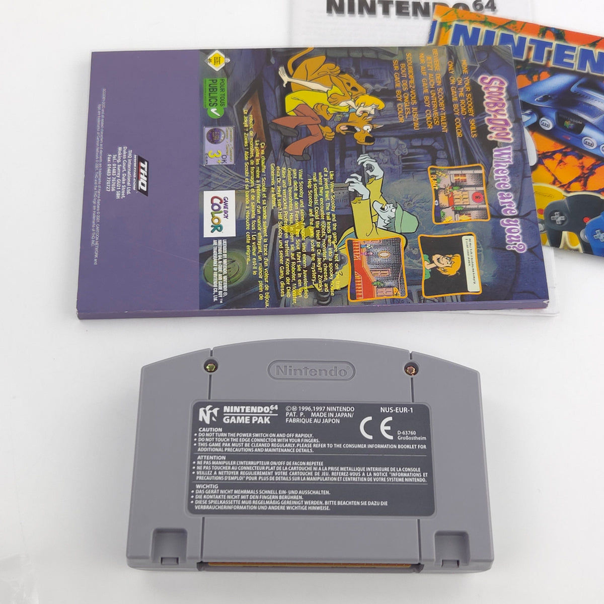 Nintendo 64 Spiel Scooby-Doo Classic Creep Capers N64 OVP