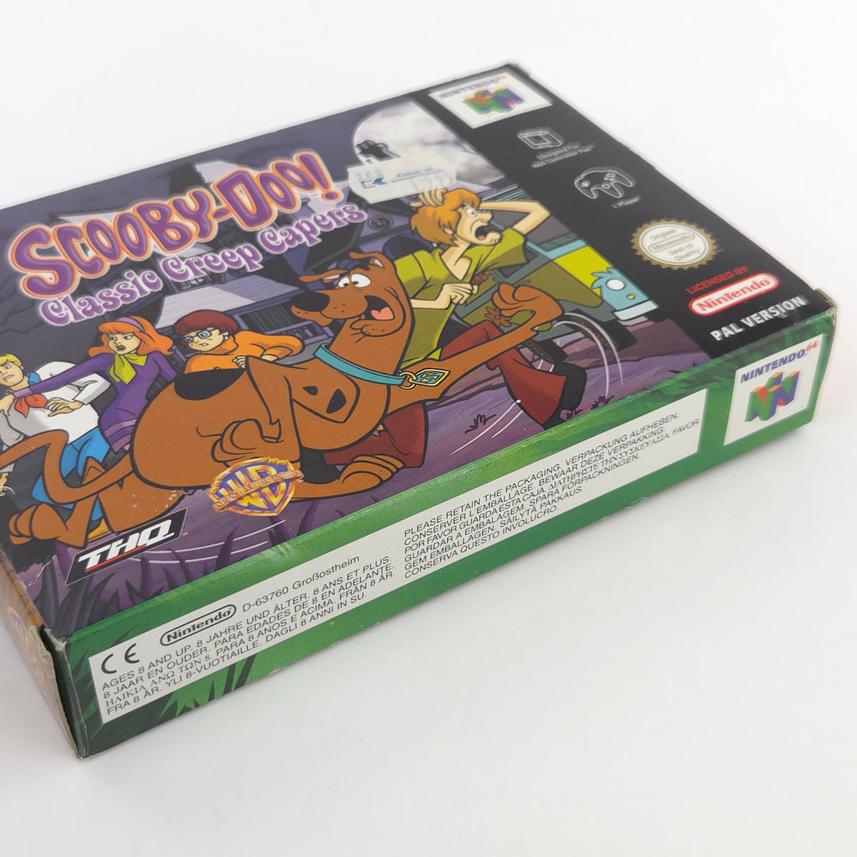 Nintendo 64 Spiel Scooby-Doo Classic Creep Capers N64 OVP