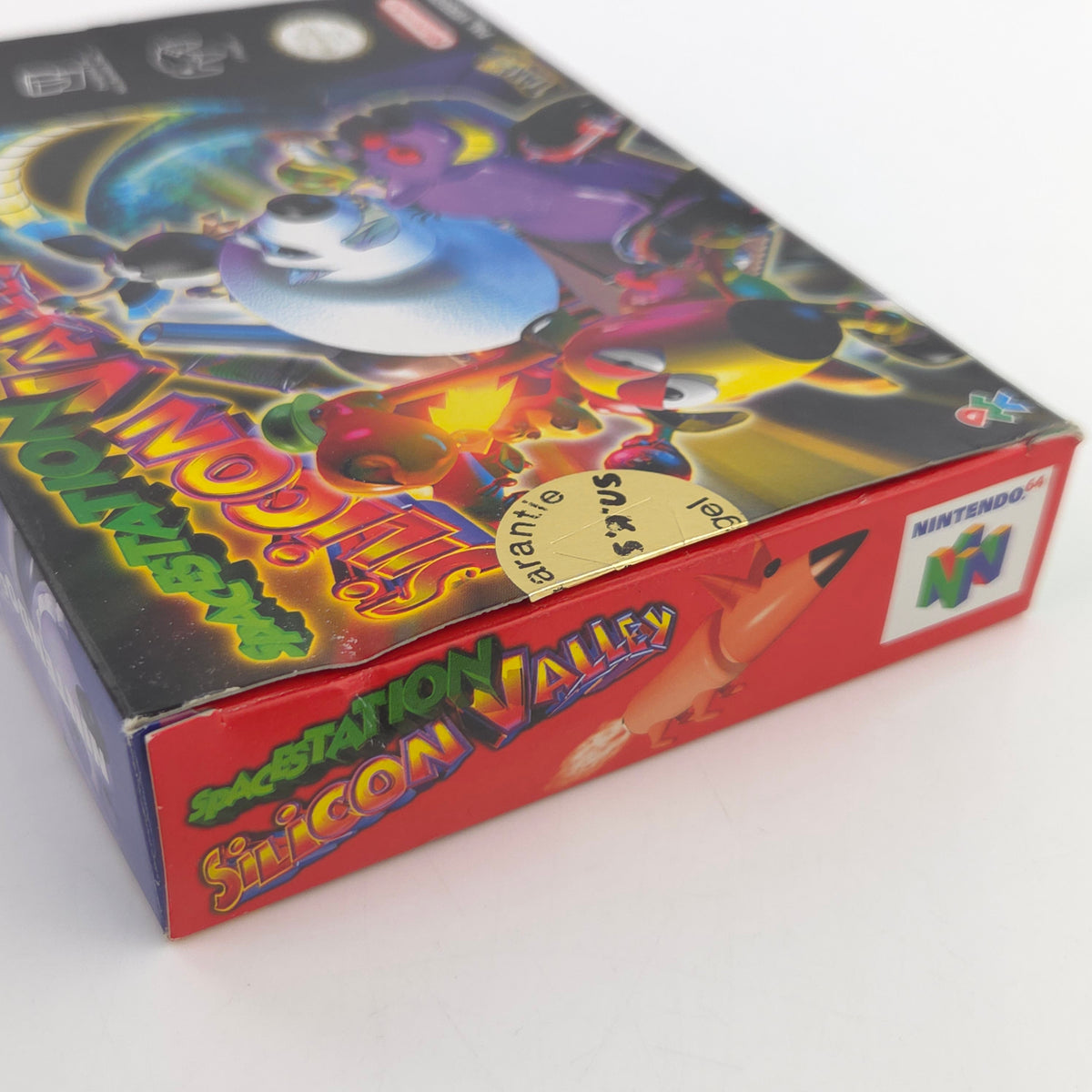 Nintendo 64 Spiel Spacestation Silicon Valley N64 OVP CIB
