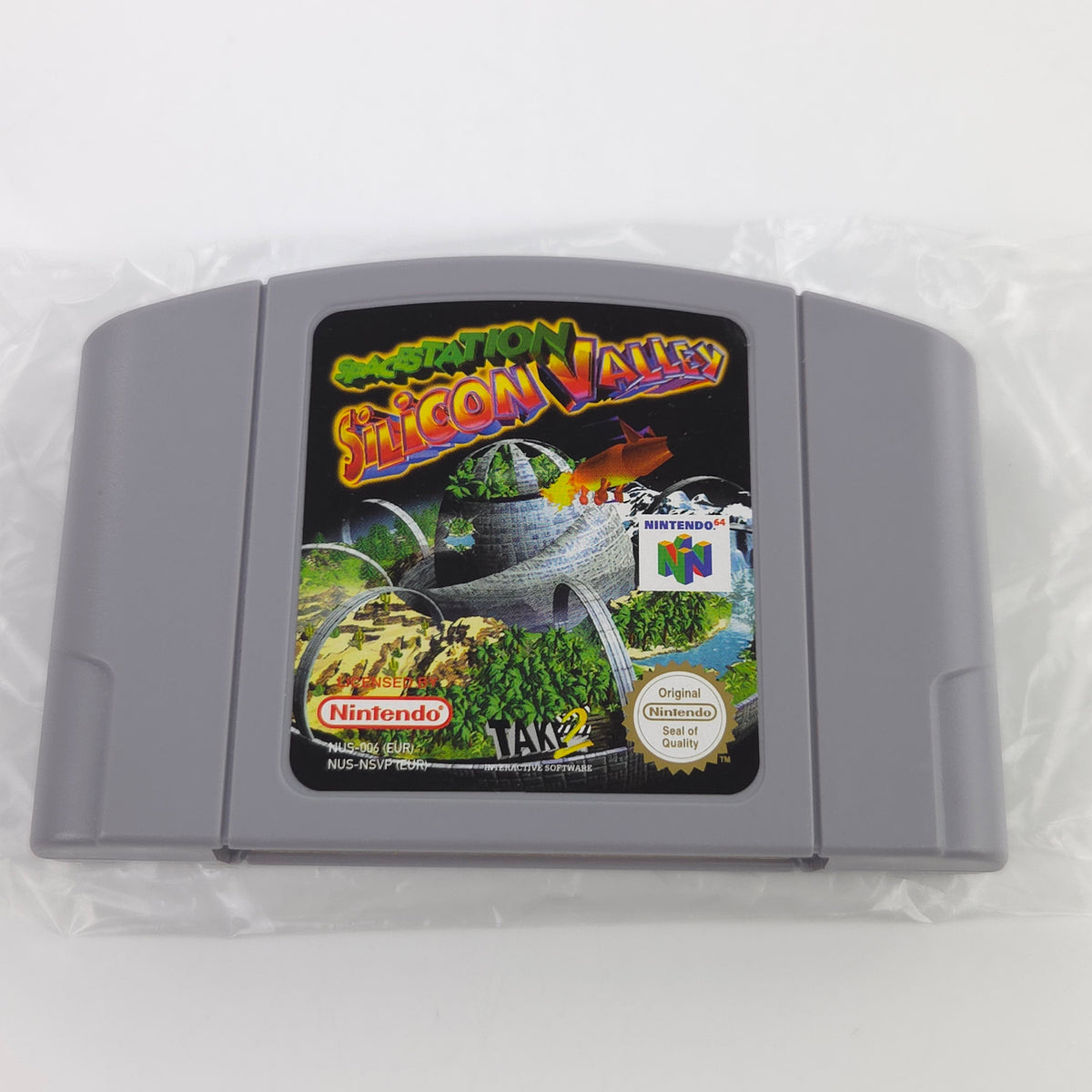 Nintendo 64 Spiel Spacestation Silicon Valley N64 OVP CIB
