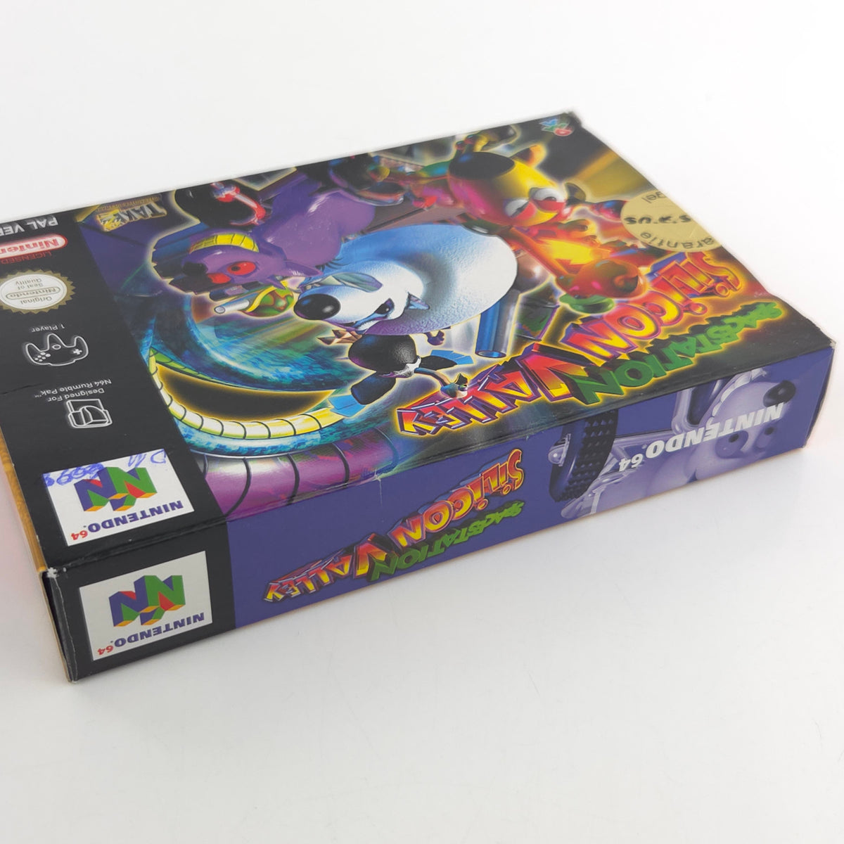 Nintendo 64 Spiel Spacestation Silicon Valley N64 OVP CIB