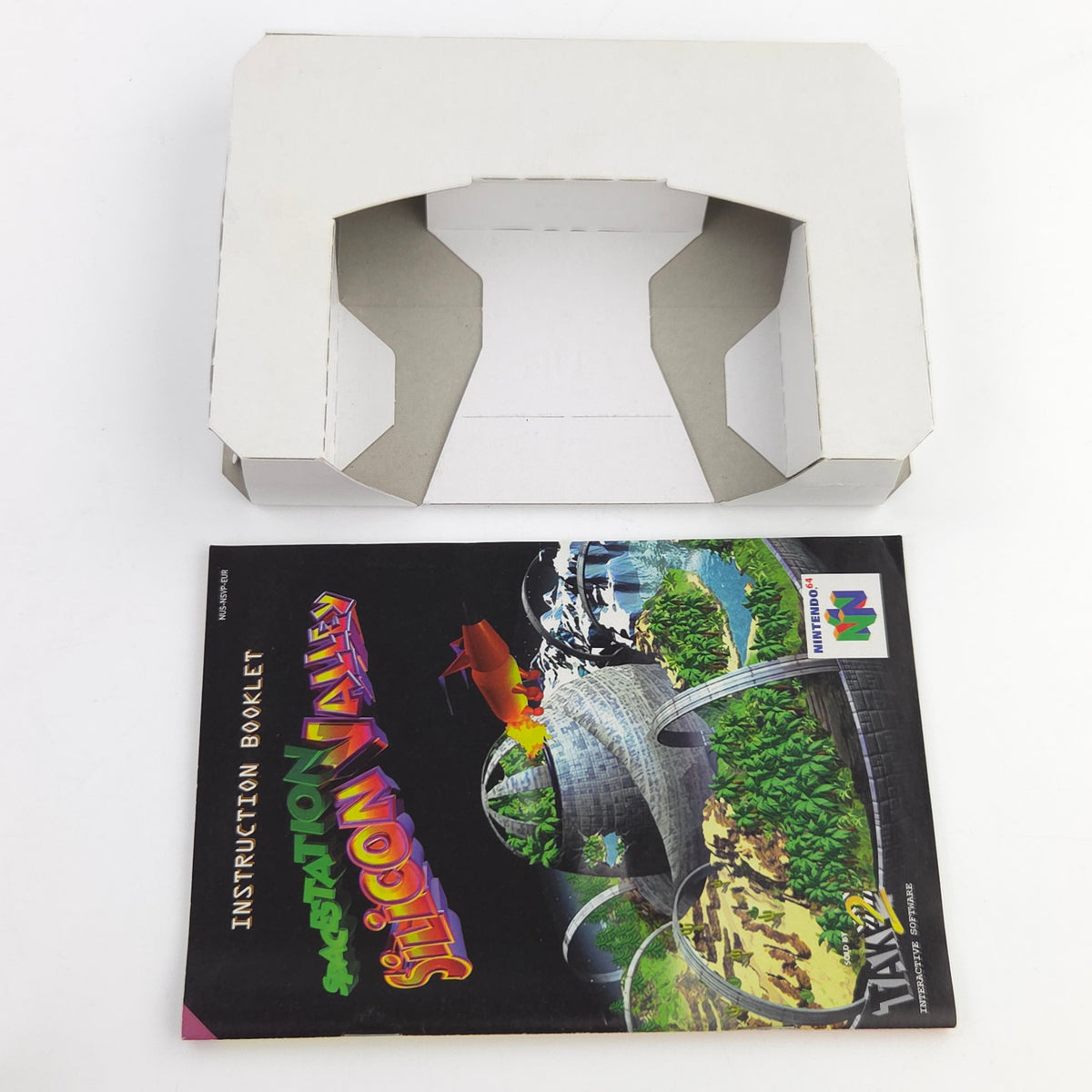 Nintendo 64 Spiel Spacestation Silicon Valley N64 OVP CIB