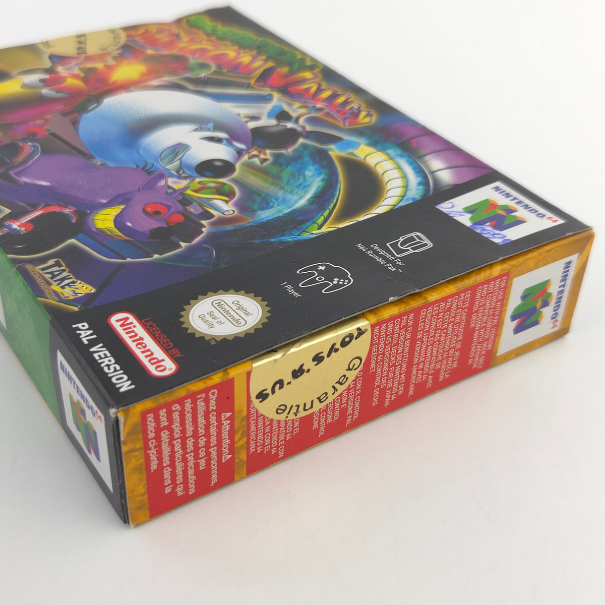 Nintendo 64 Spiel Spacestation Silicon Valley N64 OVP CIB