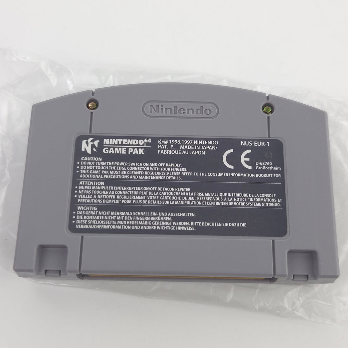 Nintendo 64 Spiel Spacestation Silicon Valley N64 OVP CIB