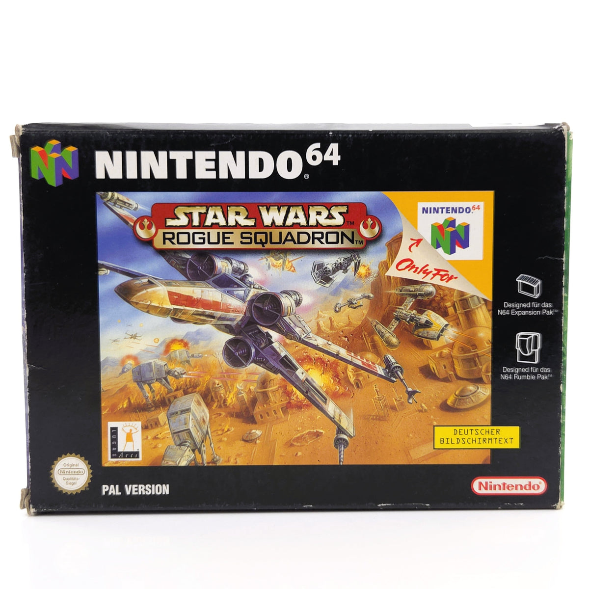 Nintendo 64 Spiel – Star Wars Rogue Squadron (OVP)