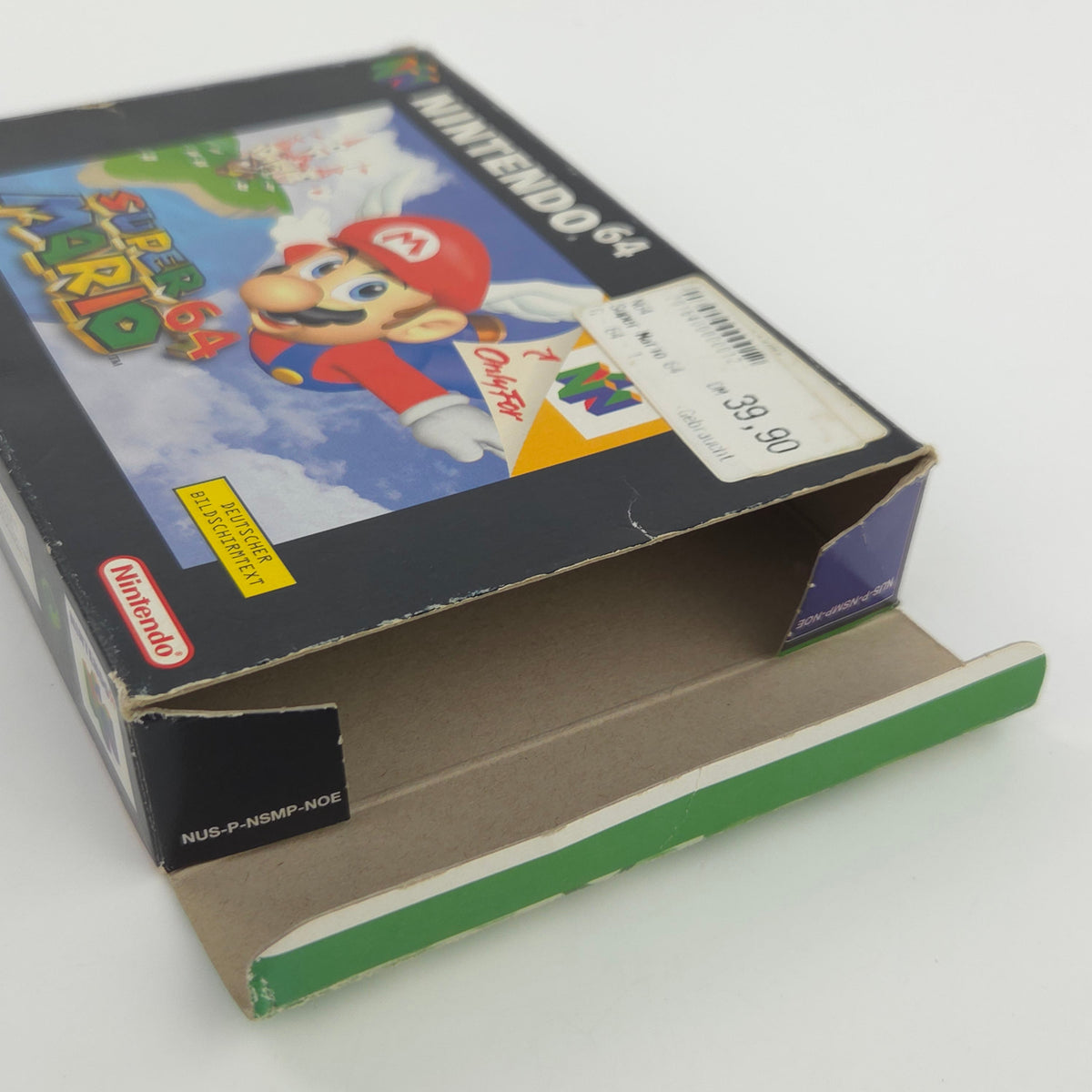 Nintendo 64 Spiel Super Mario 64 CIB Komplett PAL DE