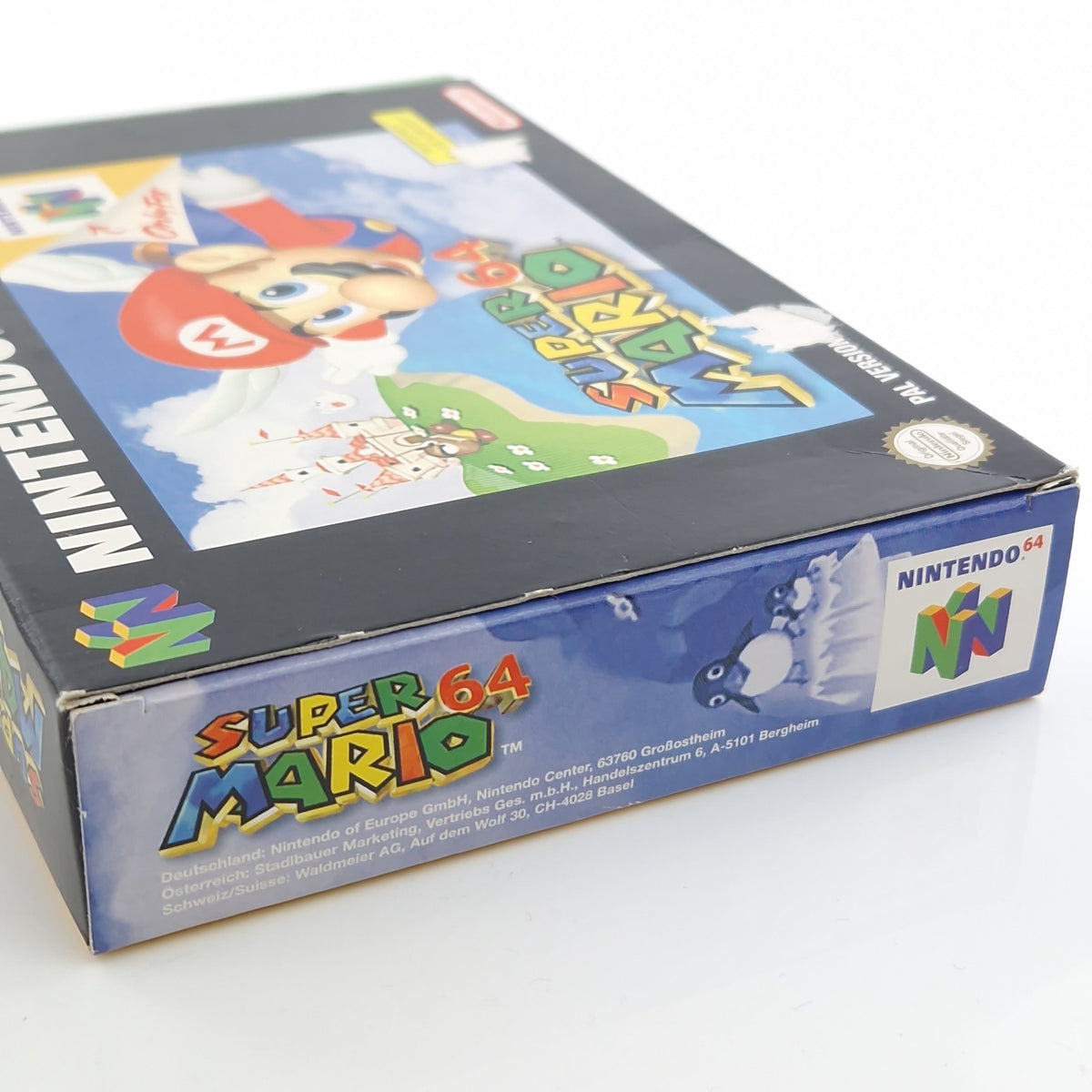 Nintendo 64 Spiel – Super Mario 64 Modul OVP PAL N64