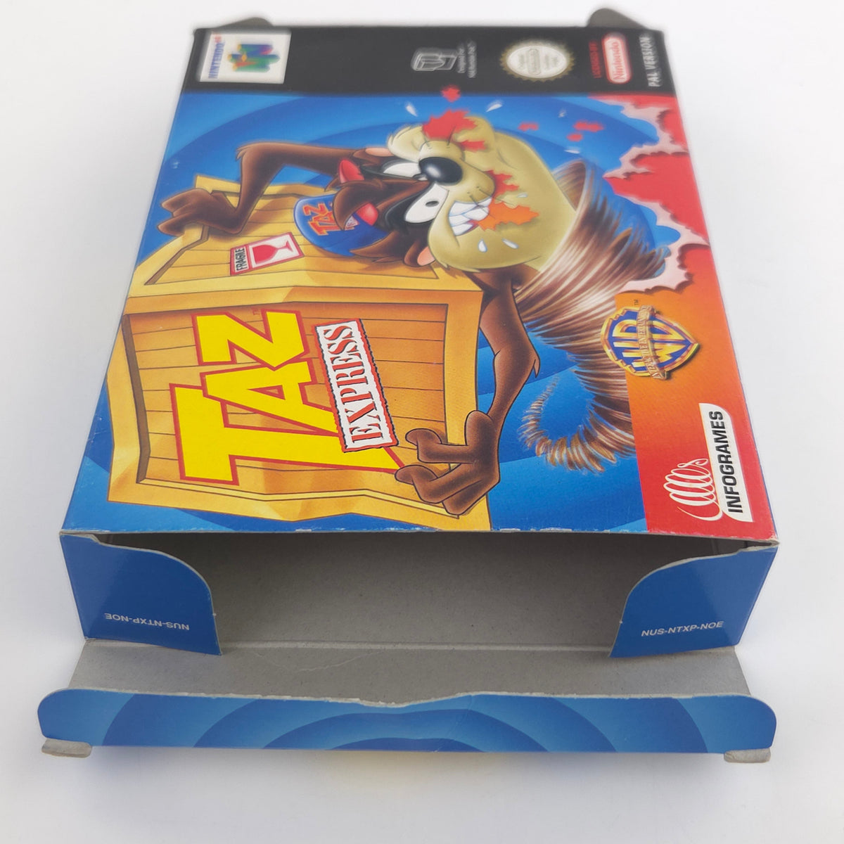 Nintendo 64 Spiel TAZ Express N64 OVP CIB PAL NOE