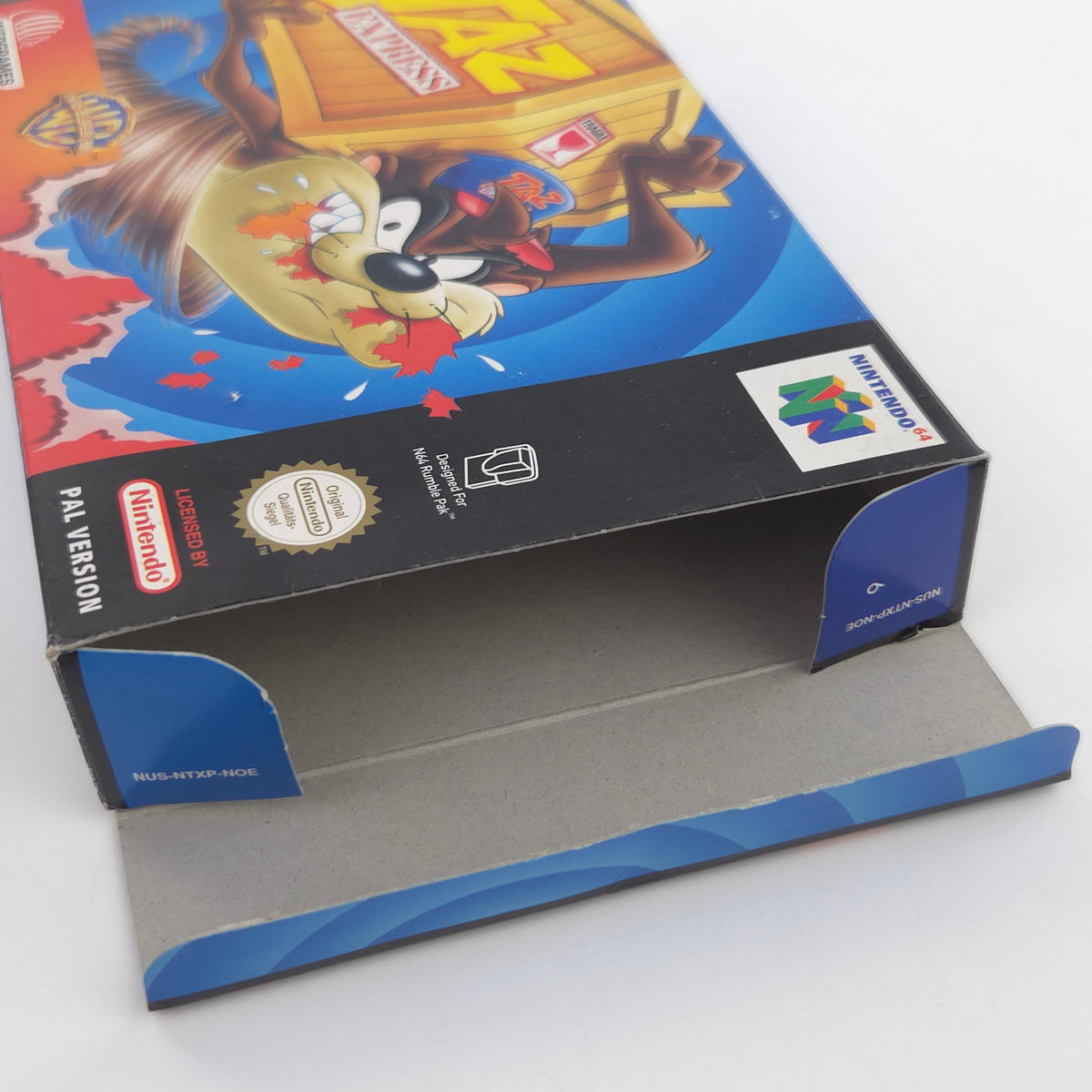 Nintendo 64 Spiel TAZ Express N64 OVP CIB PAL NOE