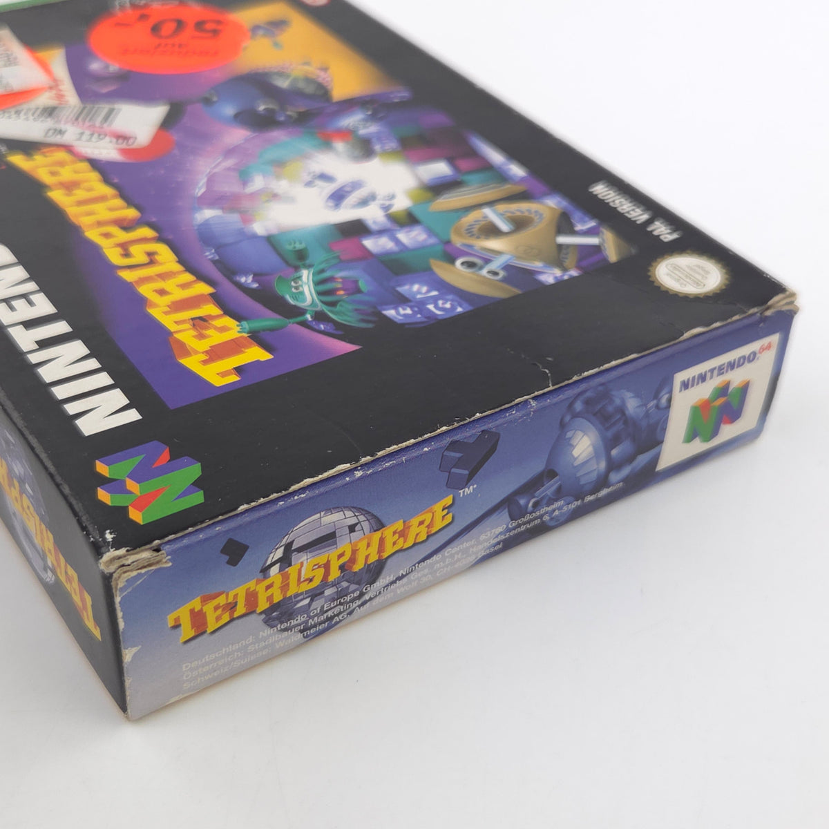 Nintendo 64 Spiel – Tetrisphere (N64 OVP PAL)