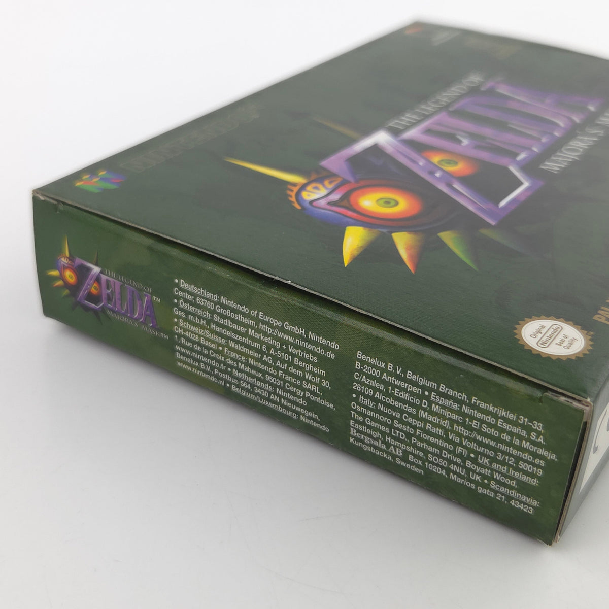 Nintendo 64 Spiel The Legend of Zelda Majoras Mask OVP