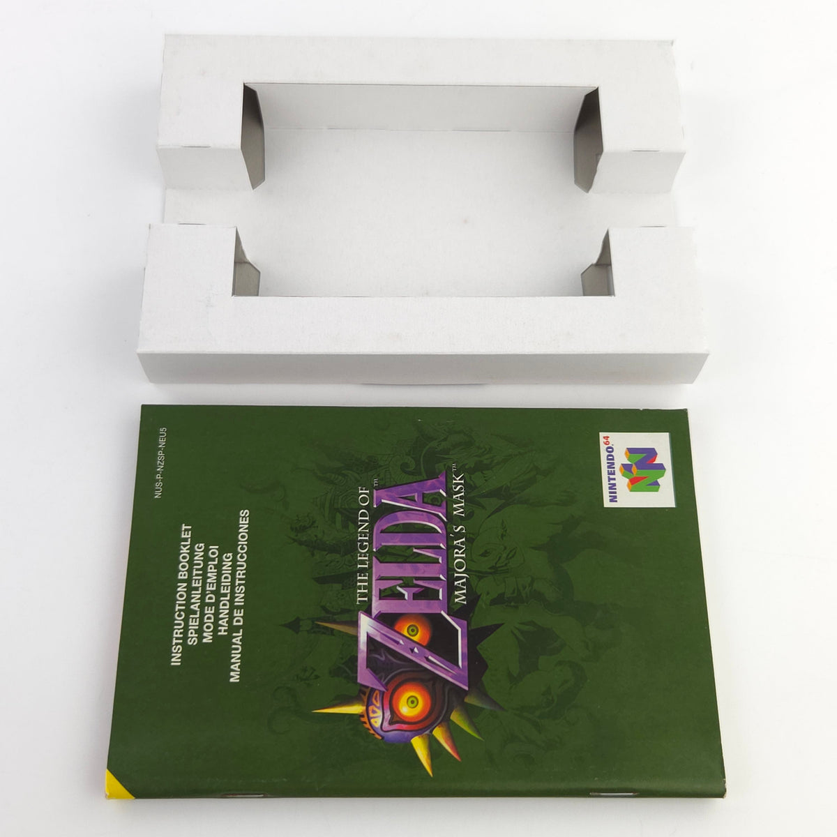 Nintendo 64 Spiel Legend of Zelda Majoras Mask N64 OVP CIB