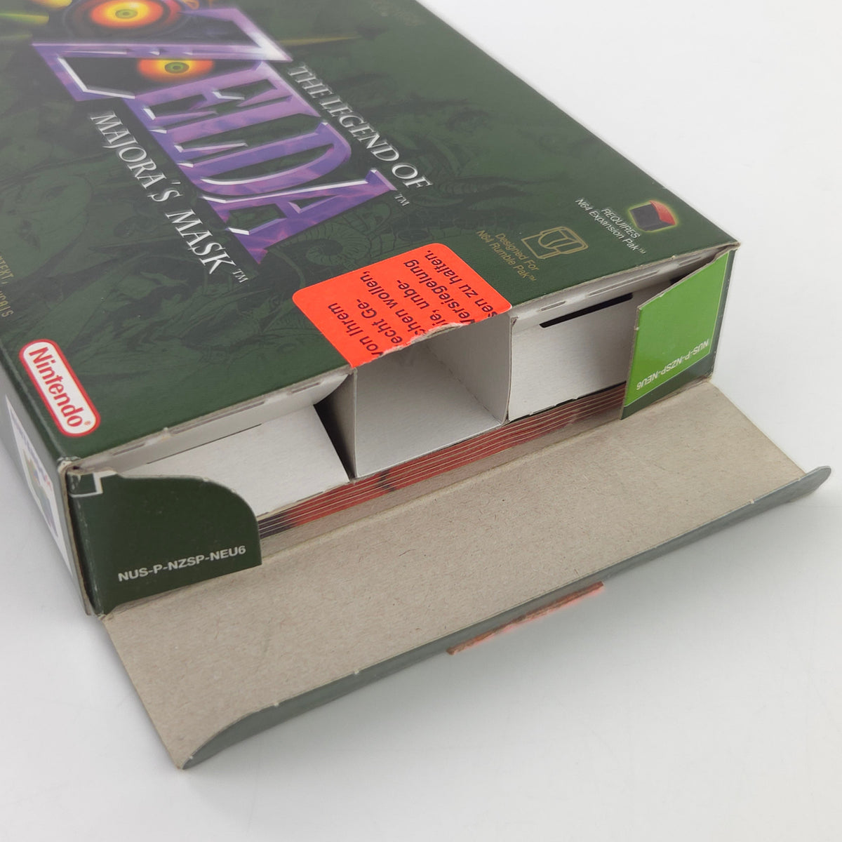 Nintendo 64 Spiel Legend of Zelda Majoras Mask N64 OVP CIB