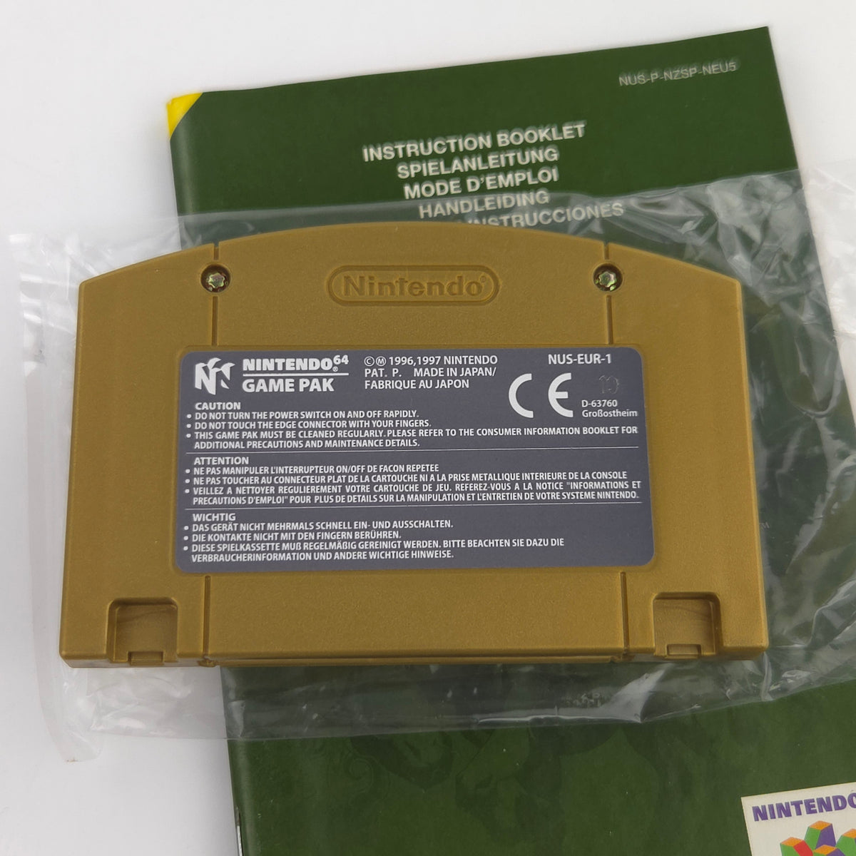 Nintendo 64 Spiel Legend of Zelda Majoras Mask N64 OVP CIB