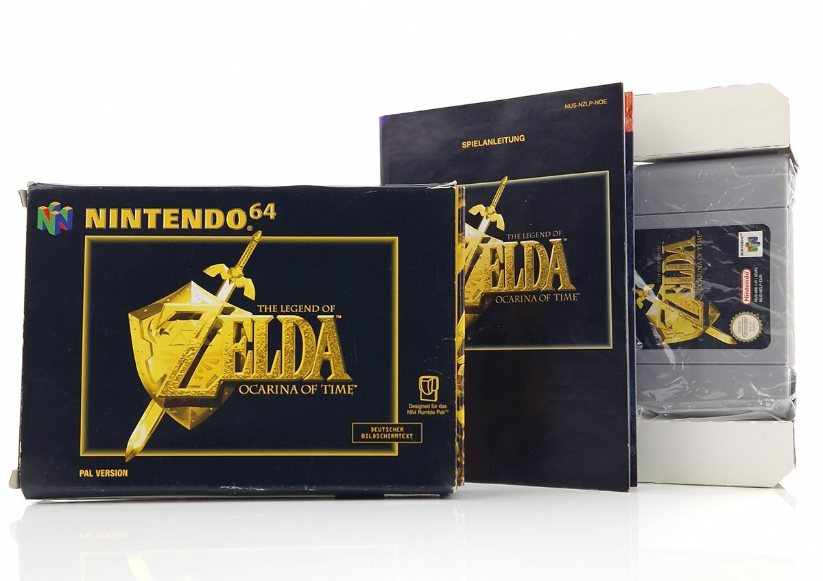 Nintendo 64 Spiel – The Legend of Zelda Ocarina of Time OVP