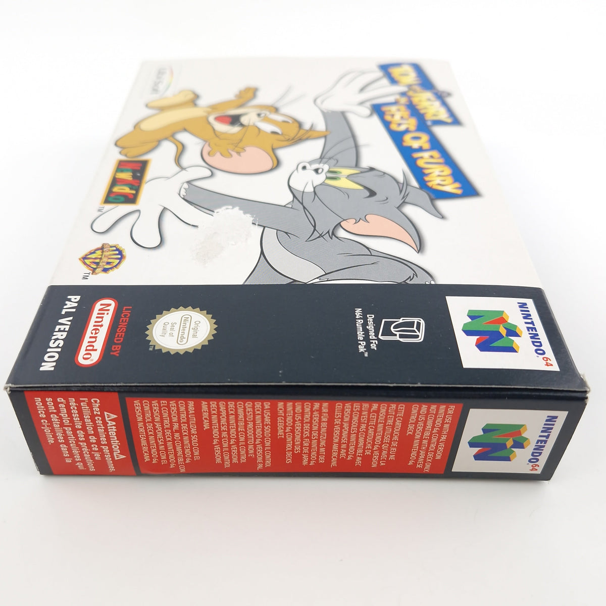 Nintendo 64 Spiel – Tom and Jerry Fists of Furry OVP N64