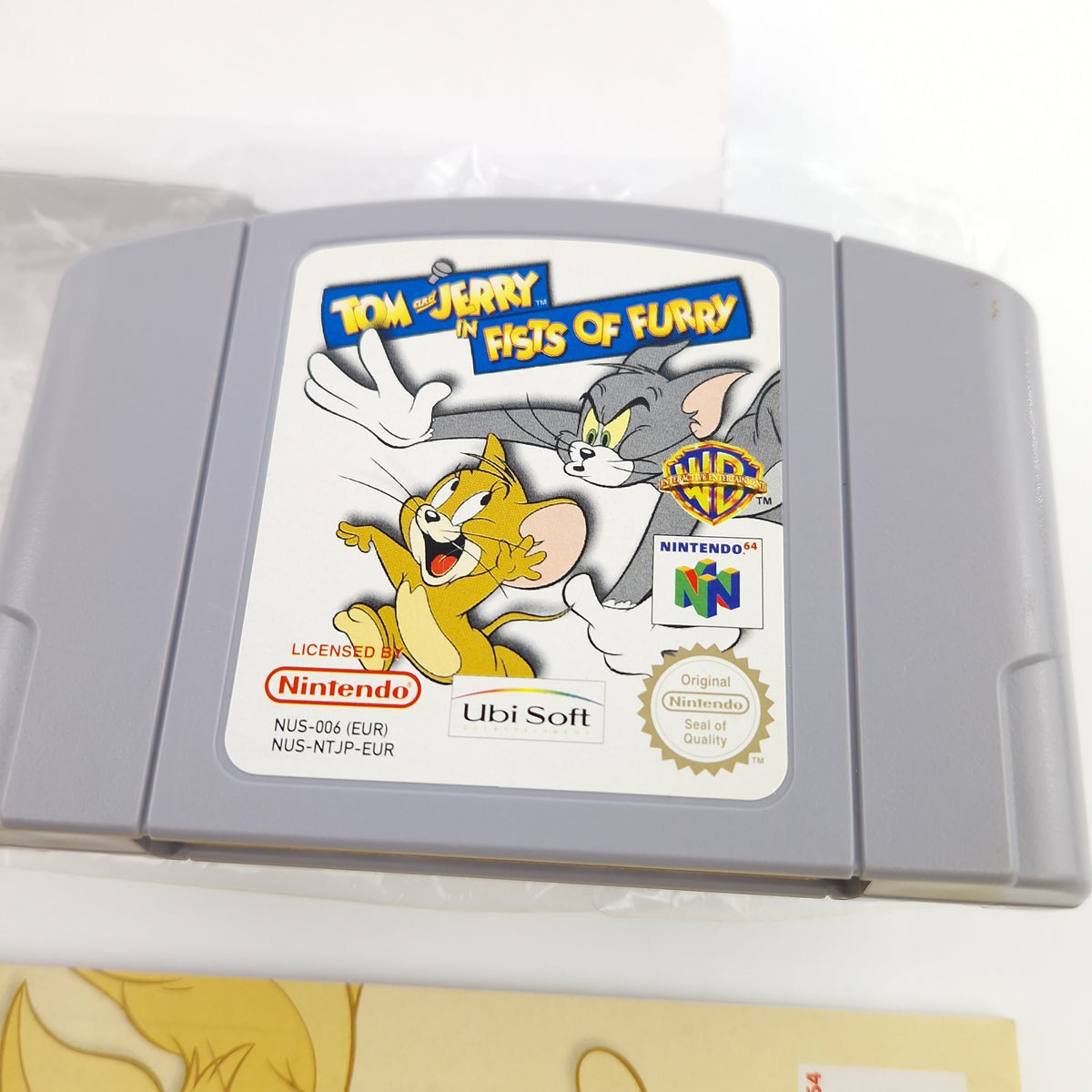 Nintendo 64 Spiel – Tom and Jerry Fists of Furry OVP N64