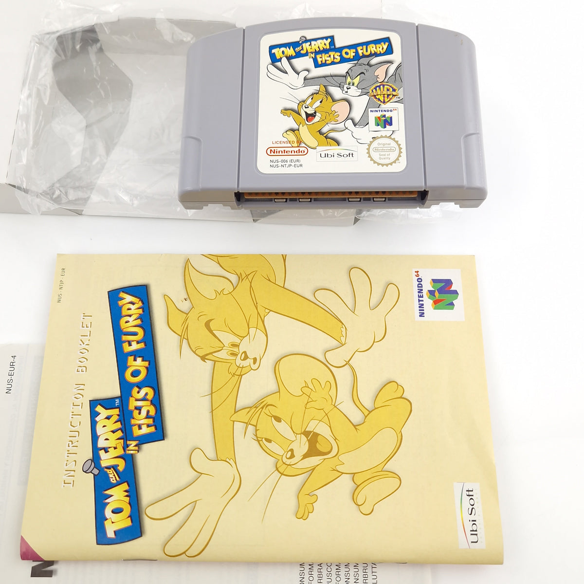 Nintendo 64 Spiel – Tom and Jerry Fists of Furry OVP N64