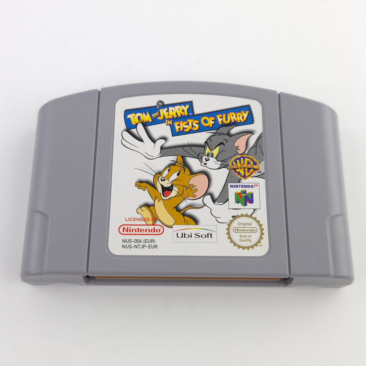 Nintendo 64 Spiel Tom and Jerry Fists of Fury N64 OVP CIB
