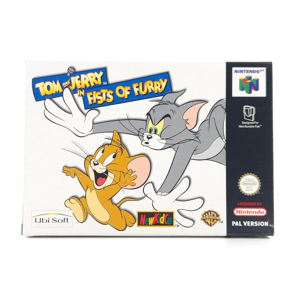 Nintendo 64 Spiel Tom and Jerry Fists of Fury N64 OVP CIB