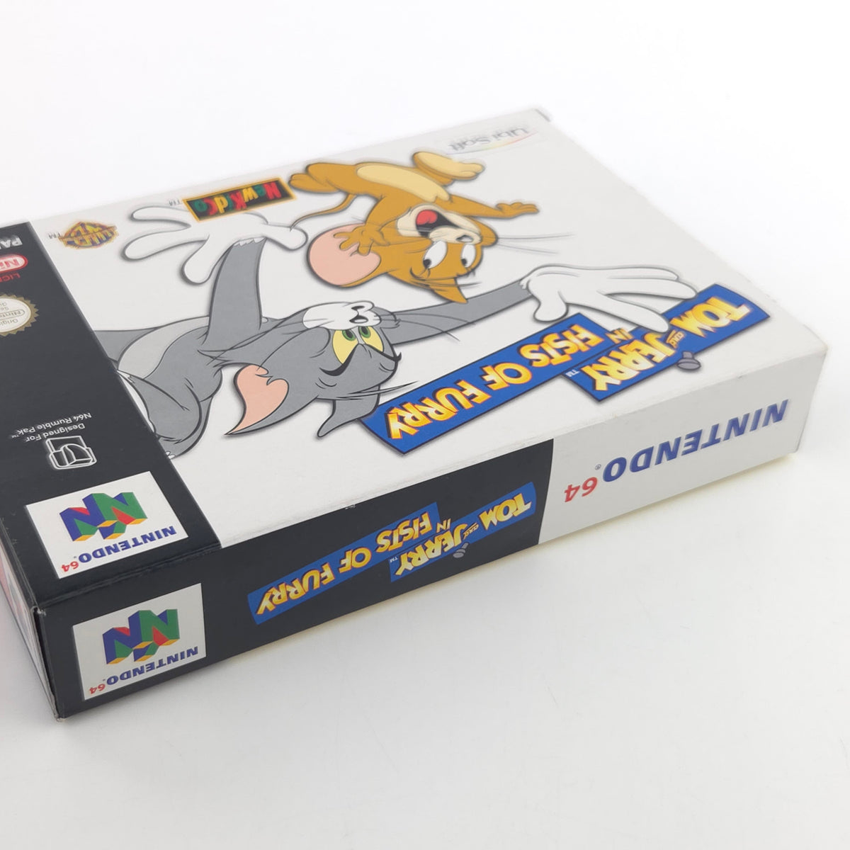 Nintendo 64 Spiel Tom and Jerry Fists of Fury N64 OVP CIB