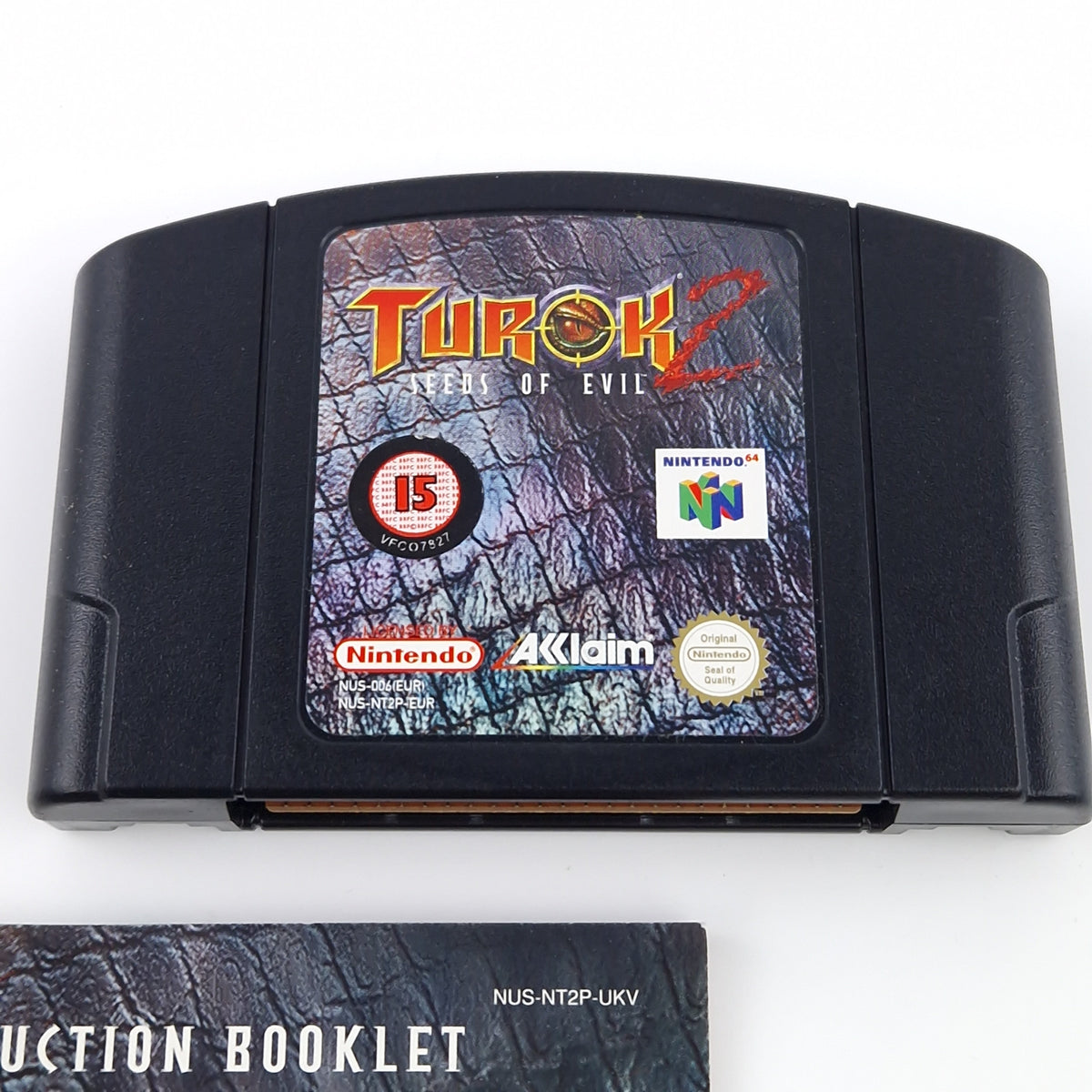 Nintendo 64 Spiel – Turok 2 Seeds of Evil (N64 PAL OVP)
