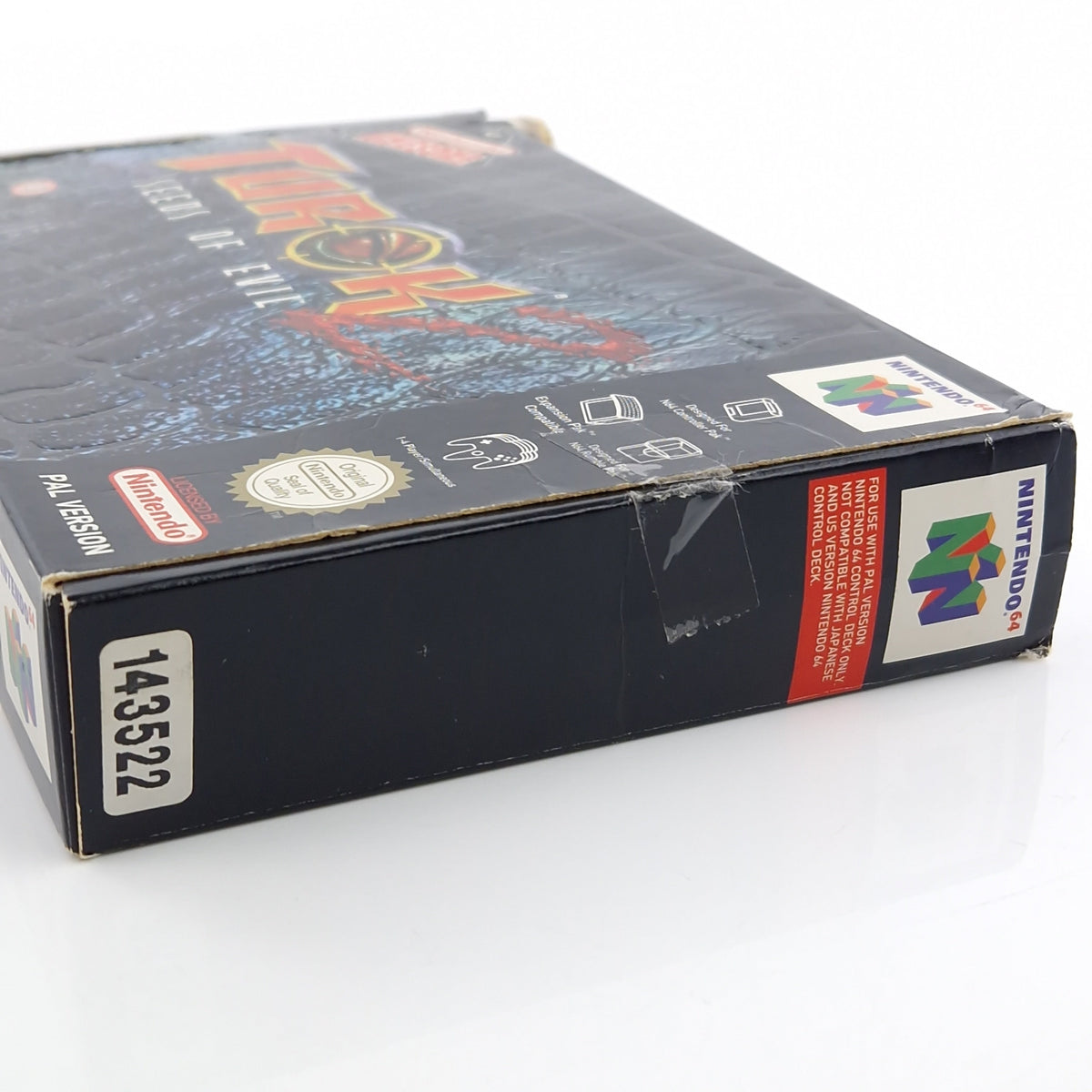 Nintendo 64 Spiel – Turok 2 Seeds of Evil PAL UKV OVP