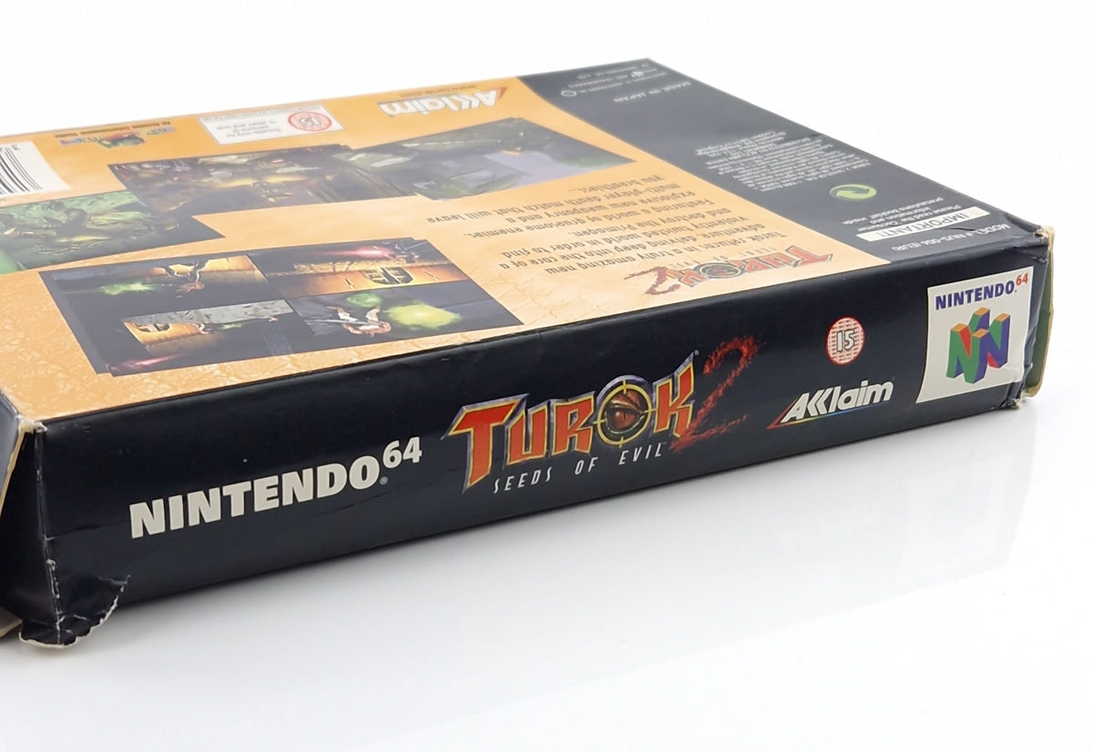 Nintendo 64 Spiel – Turok 2 Seeds of Evil PAL UKV OVP