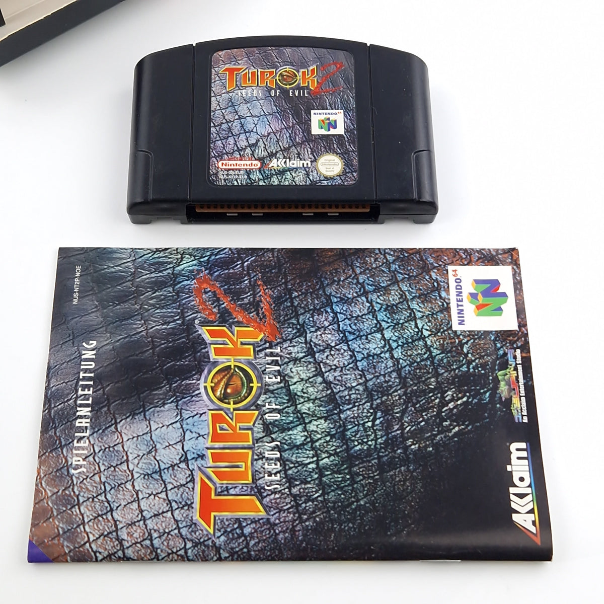 Nintendo 64 Spiel – Turok 2 Seeds of Evil PAL UKV OVP