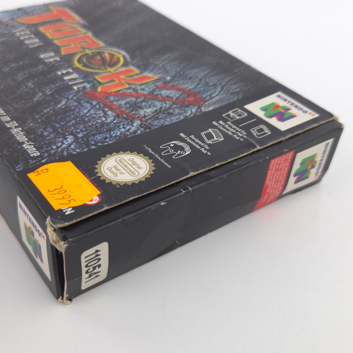 Nintendo 64 Spiel Turok 2 Seeds of Evil N64 OVP CIB PAL