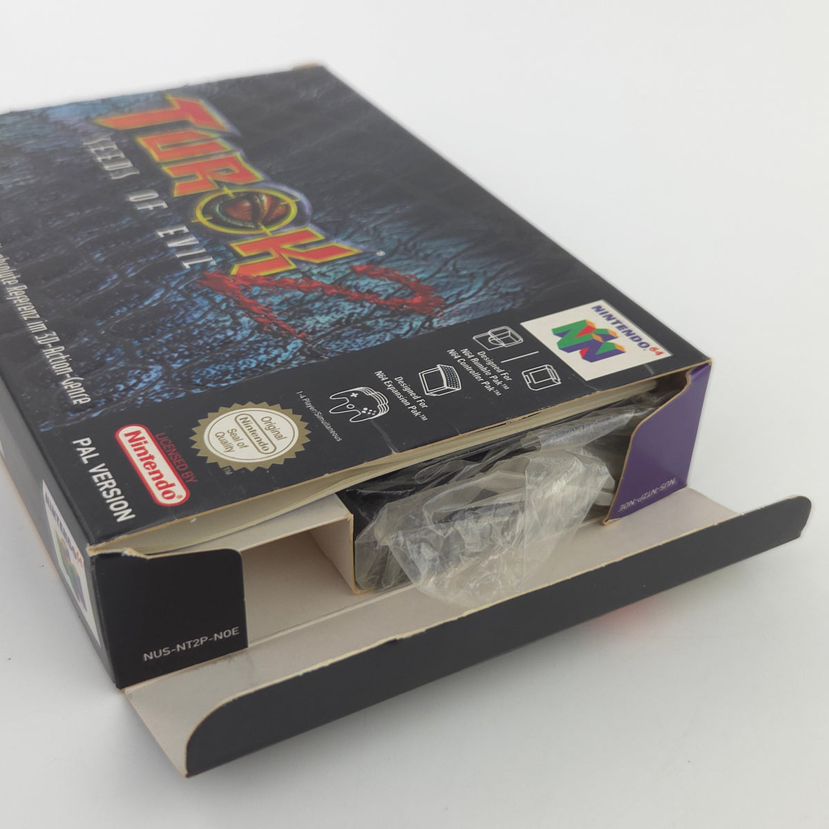 Nintendo 64 Spiel Turok 2 Seeds of Evil OVP Berater PAL