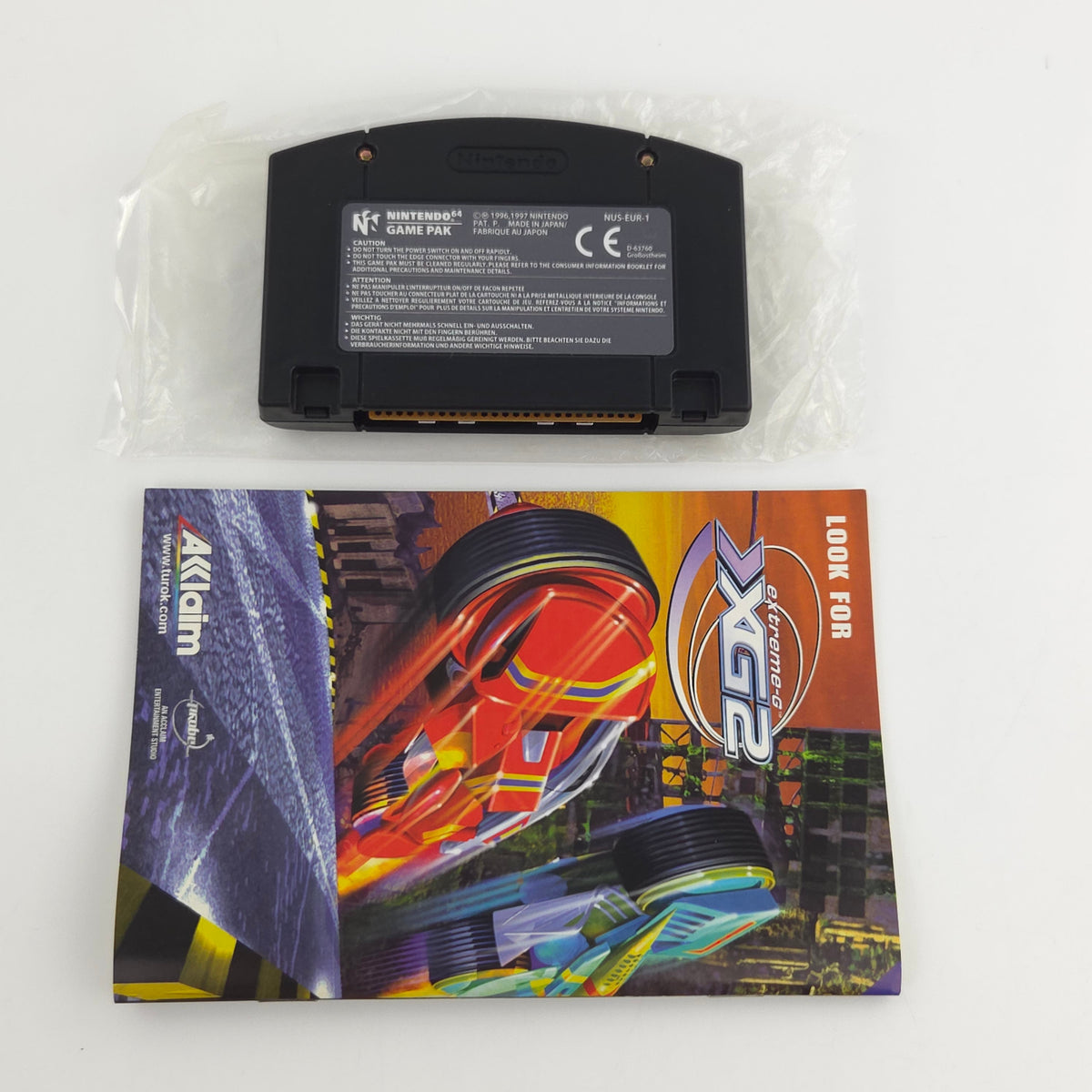 Nintendo 64 Spiel Turok 2 Seeds of Evil OVP Berater PAL