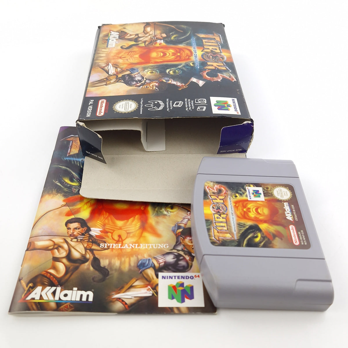 Nintendo 64 Spiel – Turok 3 Shadow of Oblivion (N64 PAL)