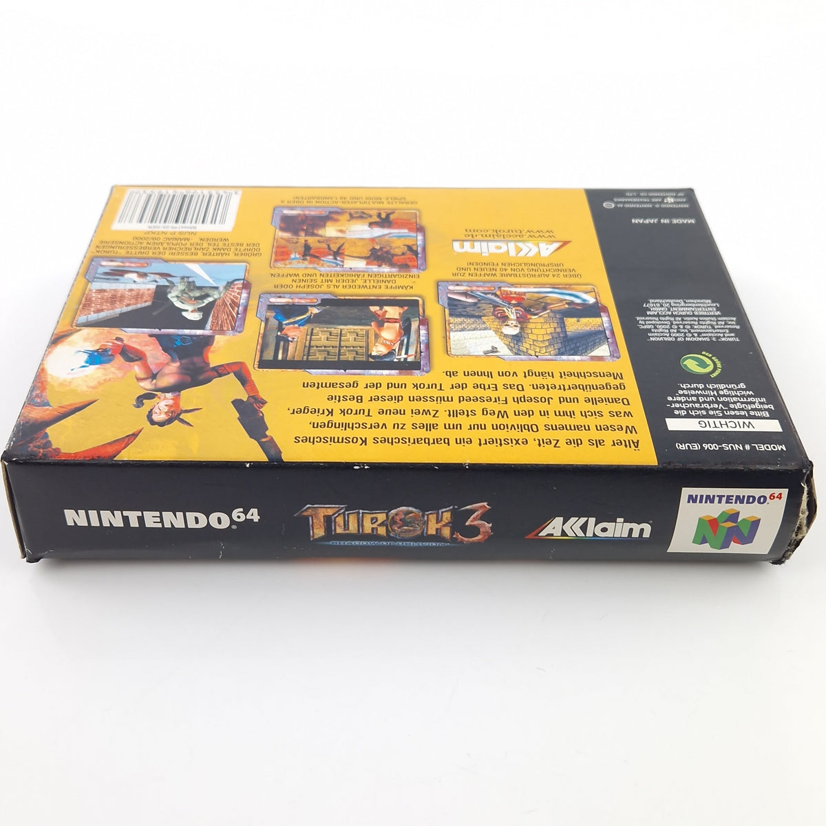 Nintendo 64 Spiel – Turok 3 Shadow of Oblivion (N64 PAL)