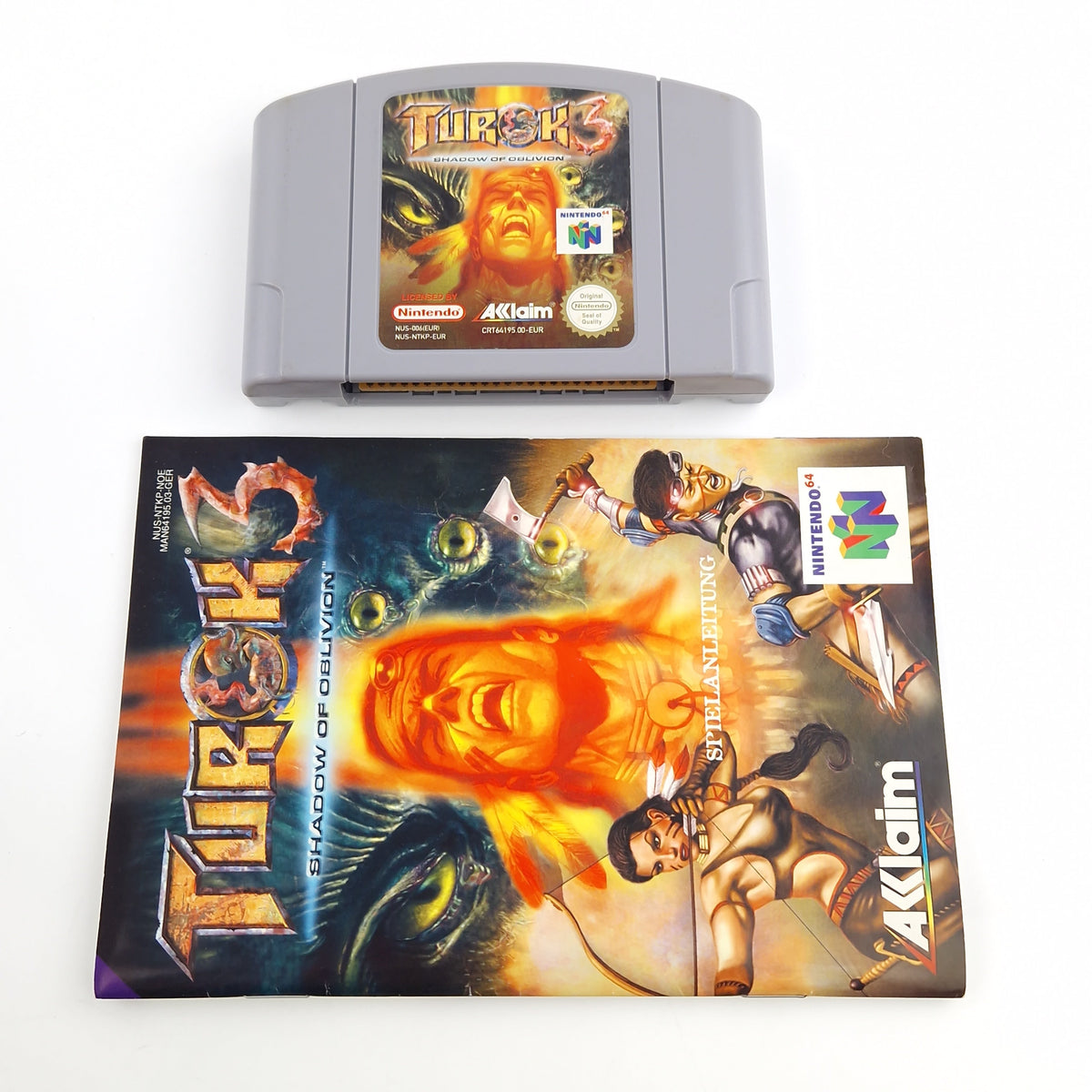 Nintendo 64 Spiel – Turok 3 Shadow of Oblivion (N64 PAL)
